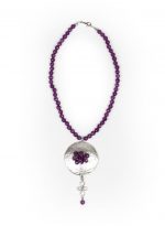 Ametist Kümesi Kolye - Görsel 2