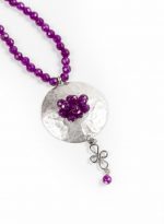 Ametist Kümesi Kolye - Görsel 3