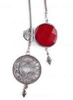 Otantik Kök Yakut Denge Kolye - Görsel 4